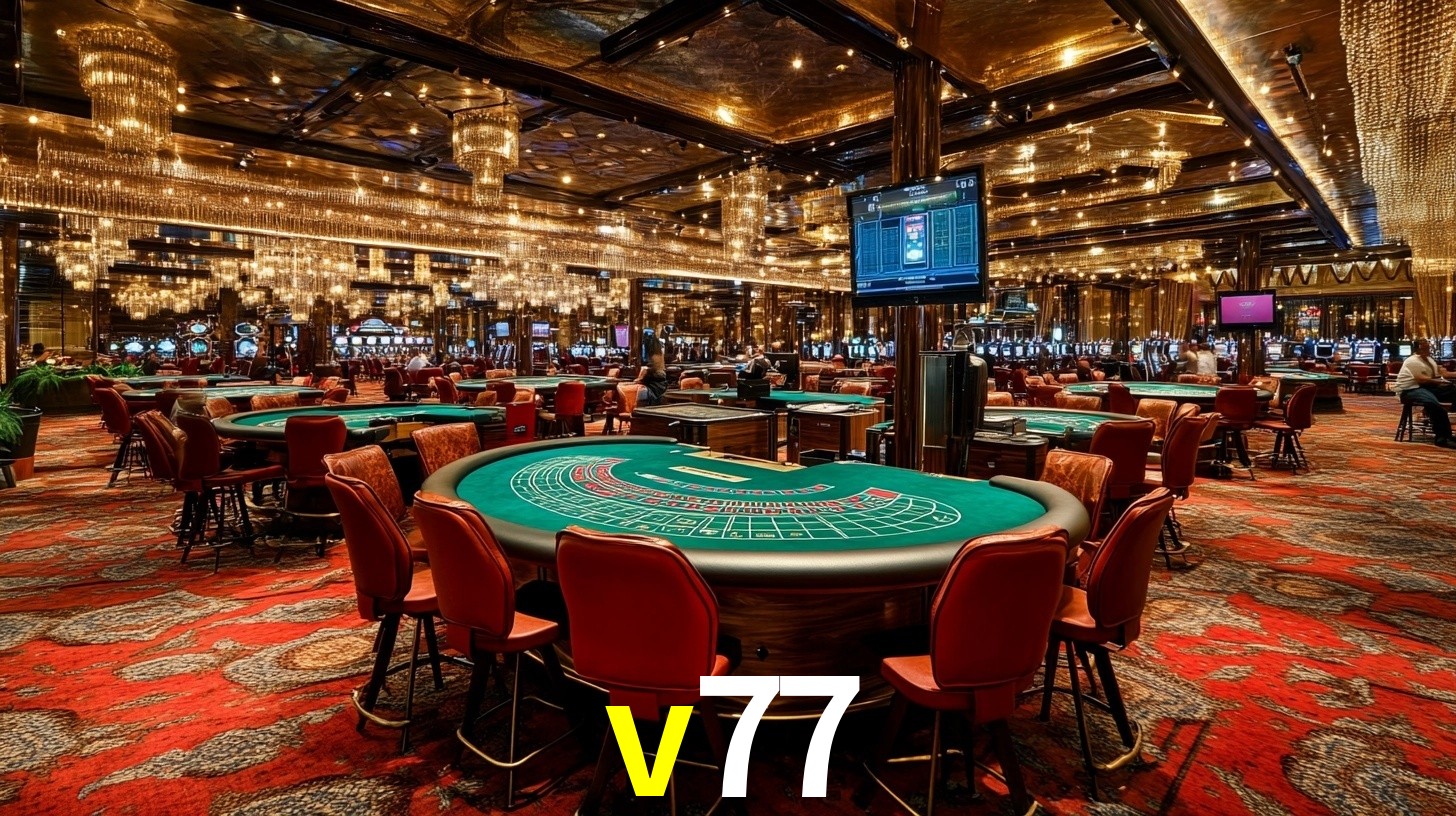 v77 - Cassino de Ouro Luxuoso - v77.com